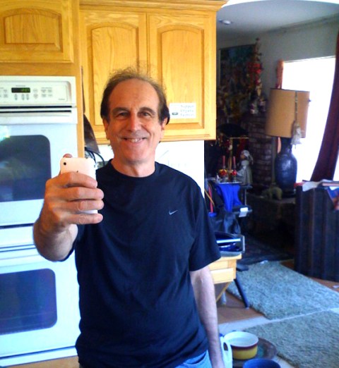 charles and his iphone