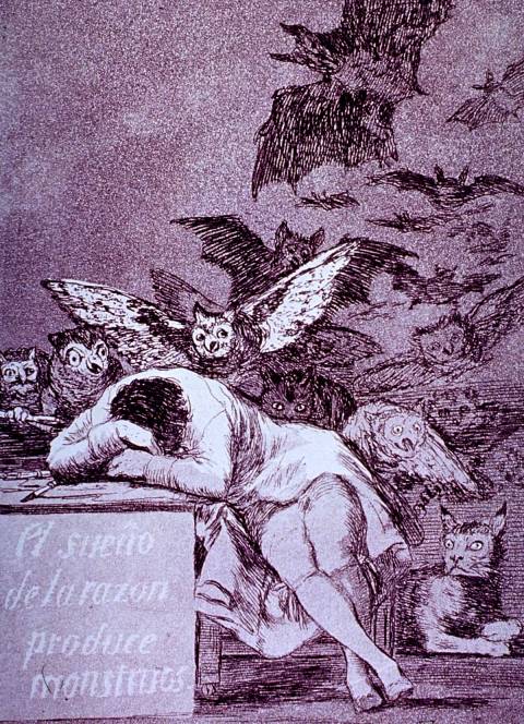 The Sleep of Reason Produces Monsters
Francisco Goya
