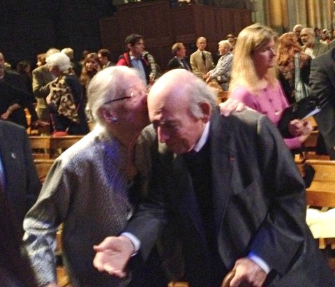 Iola Brubeck and George Wein